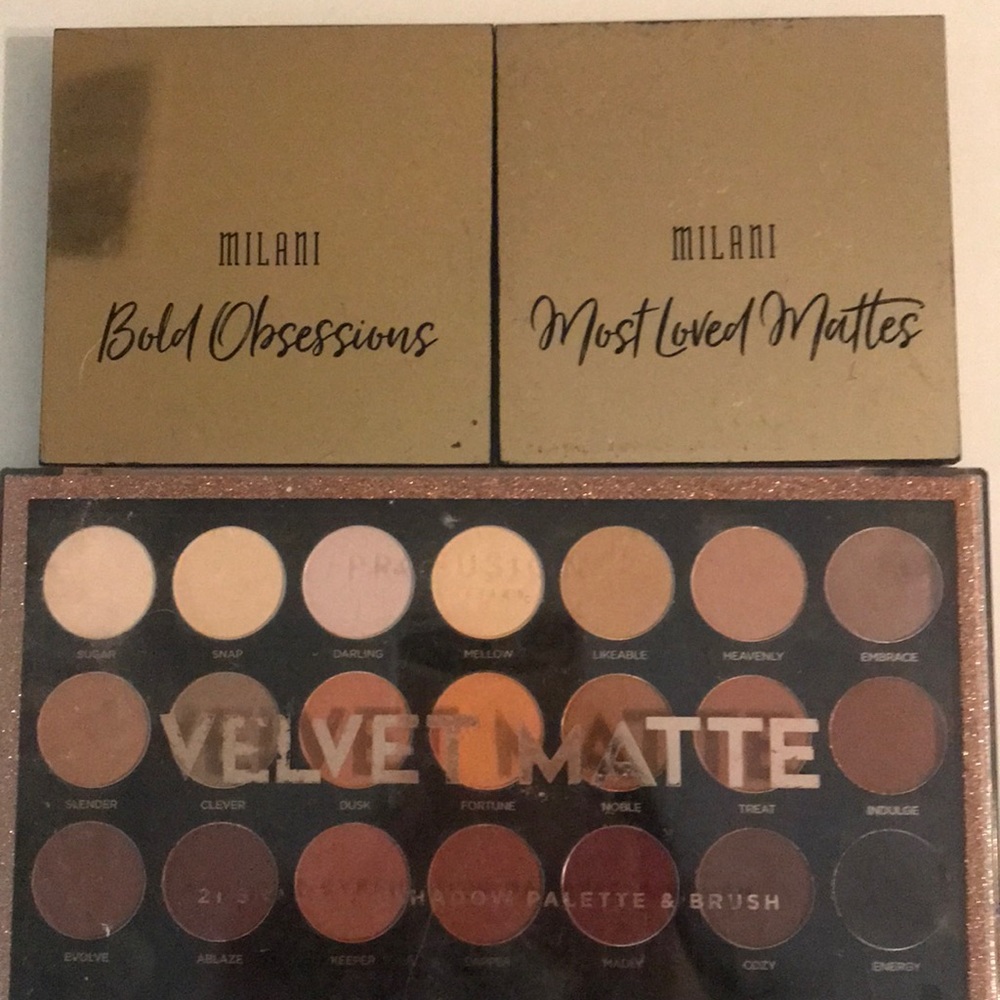 Three Eyeshadow Palette Bundle!!